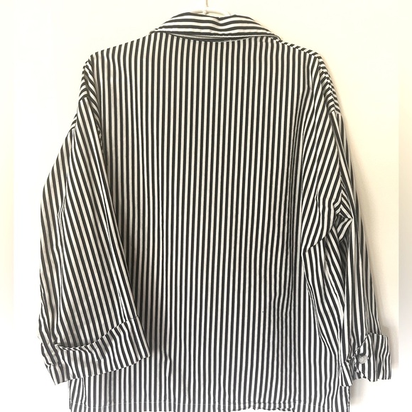 Striped Button Down Top - Picture 2 of 2
